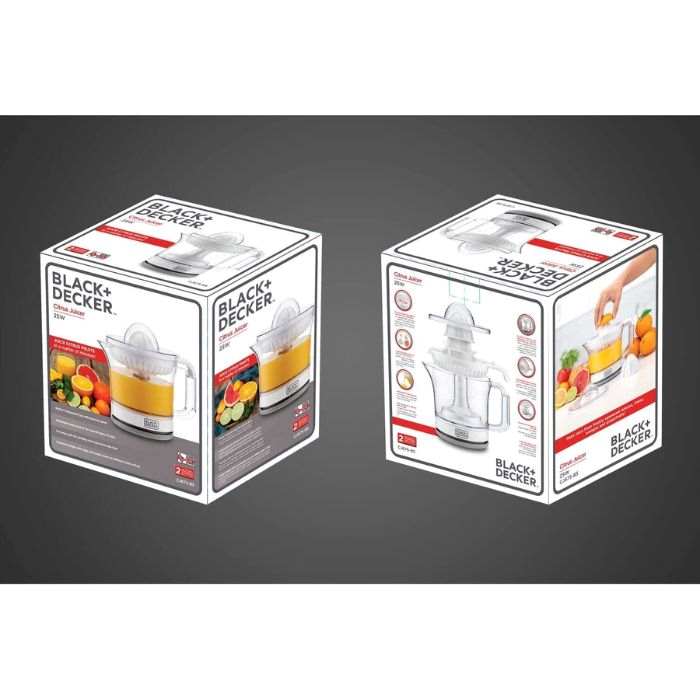  Black & Decker Citrus juicer 600 ML - CJ675-B5