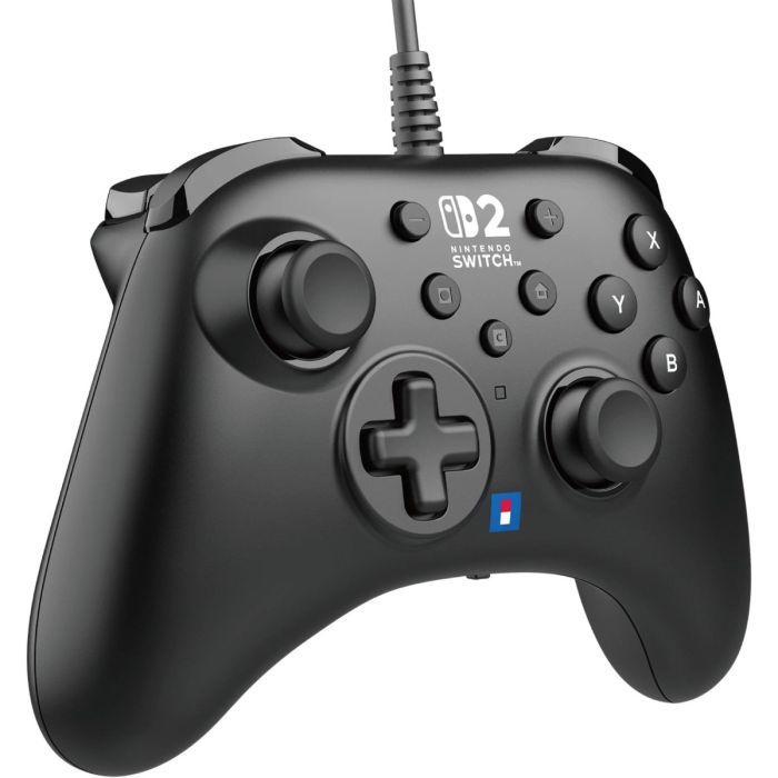 Hori pad Turbo Wired Black Switch2 Controller