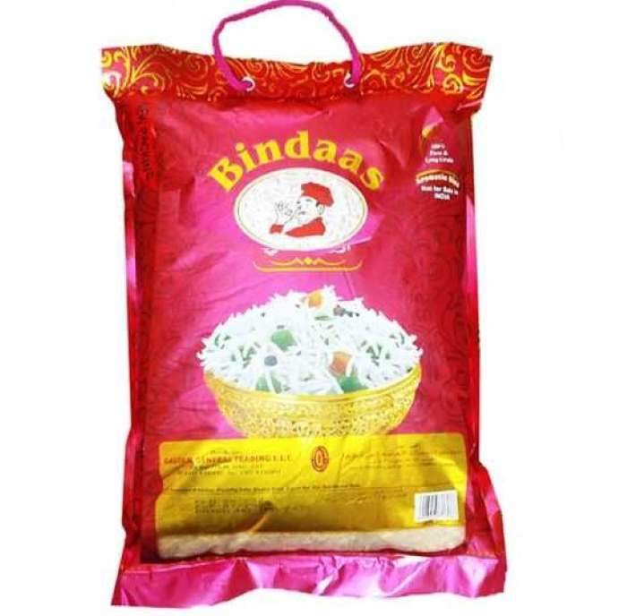 Bindas Gold Basmati Rice - 10Kg (Dubai Delivery Only)