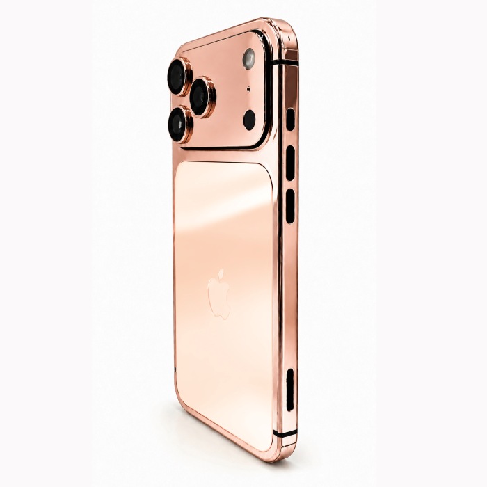 Merlin Craft Customized iPhone 18 Pro Max (Esim), 6.9 Inch, 256GB, 12GB, 24K Rose Gold