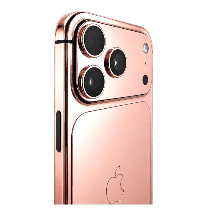 Merlin Craft Customized iPhone 18 Pro (Esim), 6.3 Inch, 2TB, 12GB, 24K Rose Gold