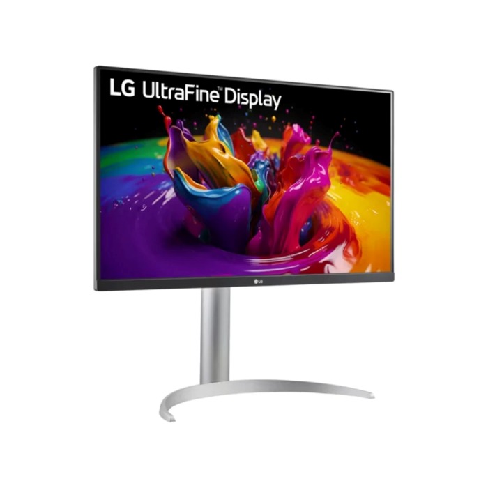 LG UltraFine 27inch 4K UHD 3840X2160 Monitor, Anti-glare, DP, HDMI, USB-C, Tilt Adjustable - 27UP850K-W