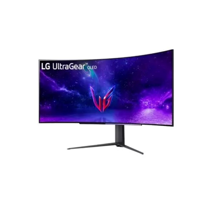 LG Ultra Gear OLED 45 Inch WQHD 240Hz 0.03ms Curved Gaming Monitor - 45GR95QE-B
