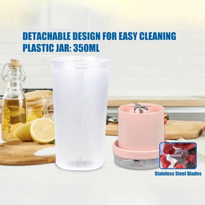 Sonashi Rechargeable Portable Blender Peach - SPB-194
