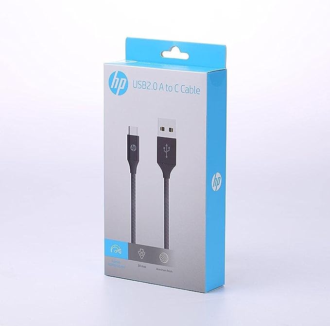 HP USB2.0 A to C Fabric Cable - DHC-TC102 -1.5M