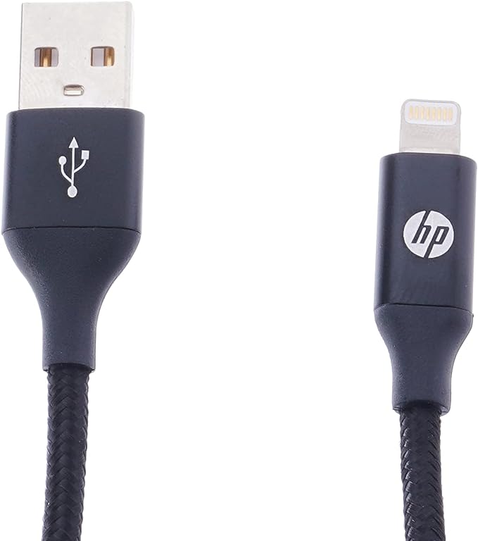 HP USB A to Lightning Cable Black -DHC-MF101-1M