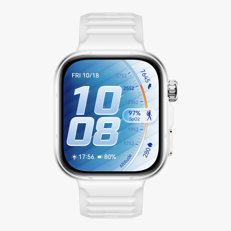 Huawei Watch Fit 5 Pro, Fluoroelastomer Strap- White