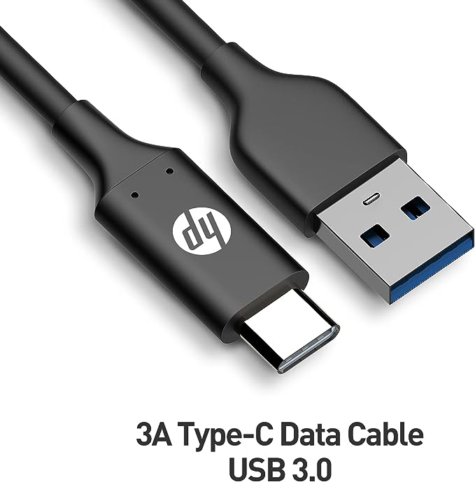 HP USB 3.0 A to C Cable DHC Black - TC101 -1.5M