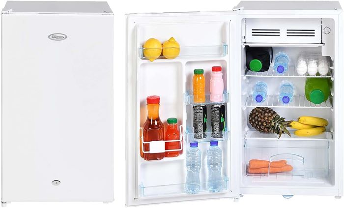 Super General 110 Liters Single door Refrigerator, White - SGR131H