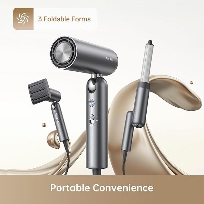 Dreame Pocket Foldable Traveller Hair Dryer - AHD51-GRAY