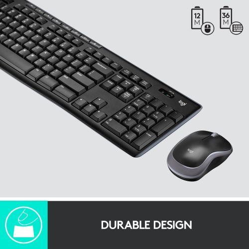 Logitech MK270 Wireless Keyboard And Mouse Combo Graphite