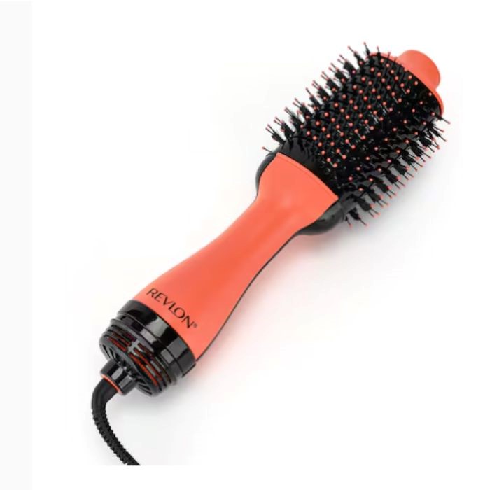 Revlon One Step Hair Dryer & Volumizer, 2 Heat Setting Plus Cool Setting - Apricot Edition, 1100 Watts – RVDR 5222 PARB
