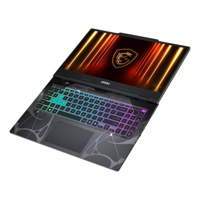 MSI Cyborg 15 AI-Powered Gaming Laptop, 15.6inch FHD 144Hz Display, Intel Core 7 240H Processor, 16GB RAM, 1TB SSD, 8GB Nvidia RTX 5050 Graphics, Windows 11 Home, 4-Zone RGB Backlit Keyboard