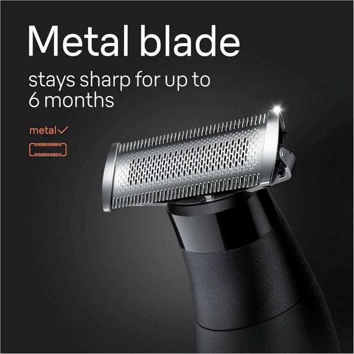 Braun X Styler Series 5, Hybrid Trimmer Face & Body With 4D-Flex Blade, 6 Combs, Travel Pouch, Charging Stand, Waterproof - XT 5300
