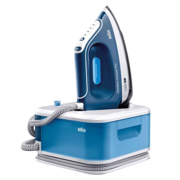 Braun Care Style Compact Pro Steam Generator Iron , Blue -  IS2565BL