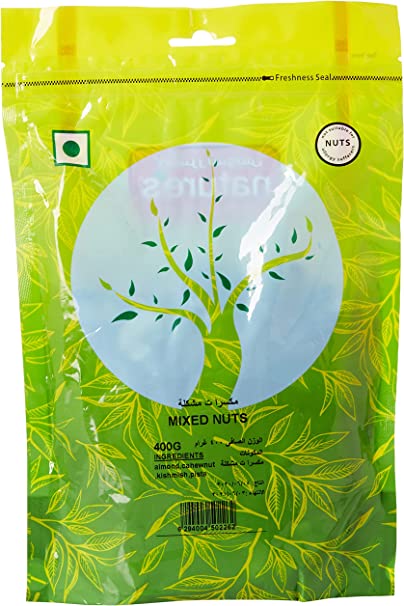 Natures Choice Mixed Nuts - 400 gm Pack Of 24 (UAE Delivery Only)