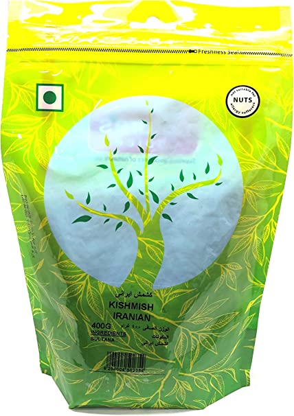 Natures Choice Kishmish Iranian - 400 gm Pack Of 24 (UAE Delivery Only)