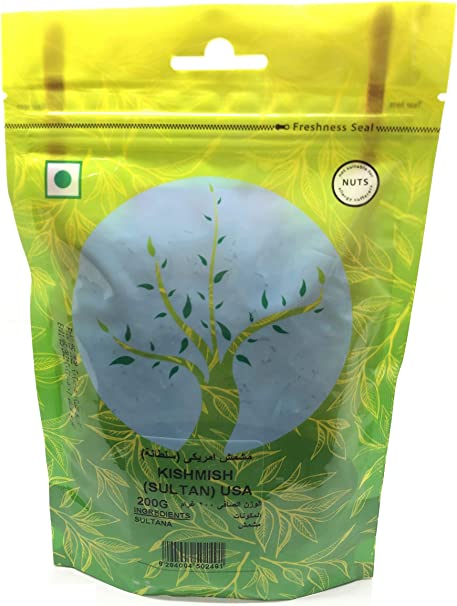 Natures Choice Kishmish USA - 200 gm Pack Of 24 (UAE Delivery Only)