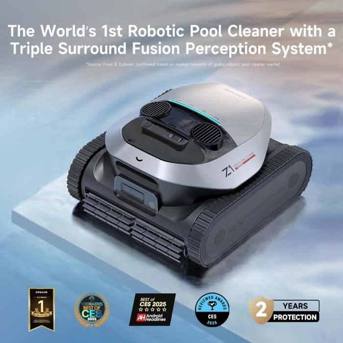Dreame Z1 Pro Cordless Robotic Pool Cleaner