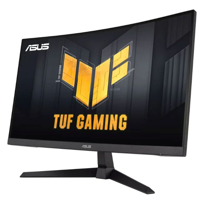 Asus TUF Gaming 27inch FHD 1920X1080 Curved Gaming Monitor, 180Hz, Curved 1500R, Anti-glare, 1ms, HDMI, DisplayPort, Adjustable Stand, Black - VG27VQ3B-AE
