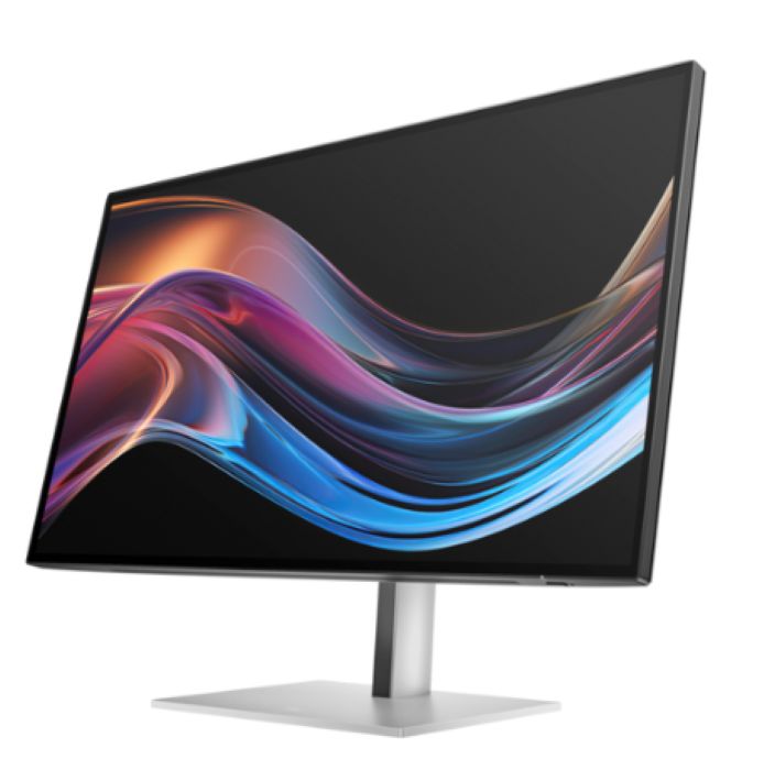 HP Series 7 Pro 27inch 4K UHD 3840X2160 Monitor, Anti-glare, HDMI, DP, USB-C, RJ-45, Adjustable - 8J9G2AA