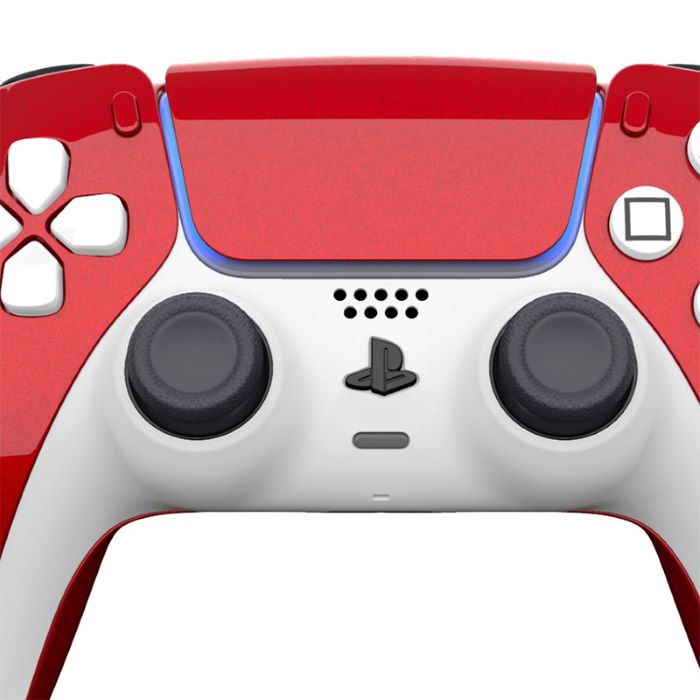 Customized Sony Dual Sense Gaming Controller For Ps5 & Ps5 Slim - Diamond Red New 2024 Design