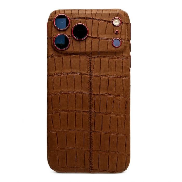 Merlin Craft Customized iPhone 18 Pro Max (Esim), 6.9 Inch, 1TB, 12GB, Alligator Brown