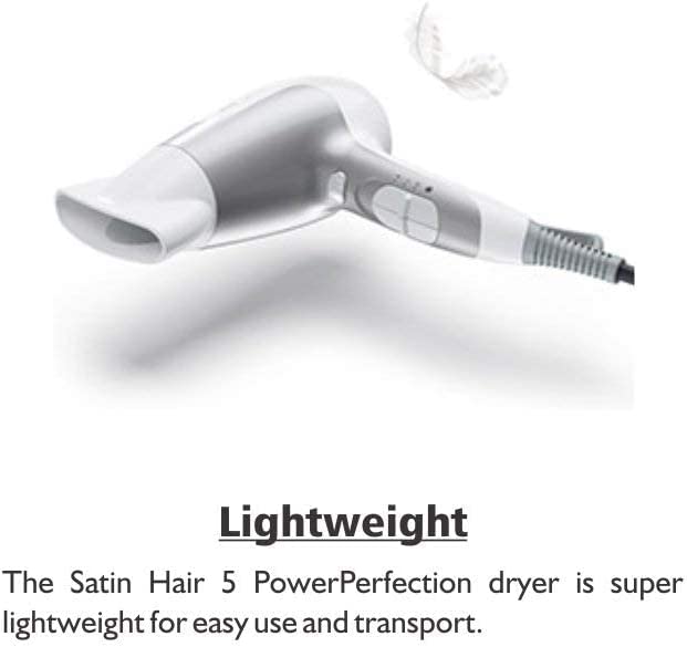 Braun Satin Hair 5 Hair Dryer With Ionic Function HD-580