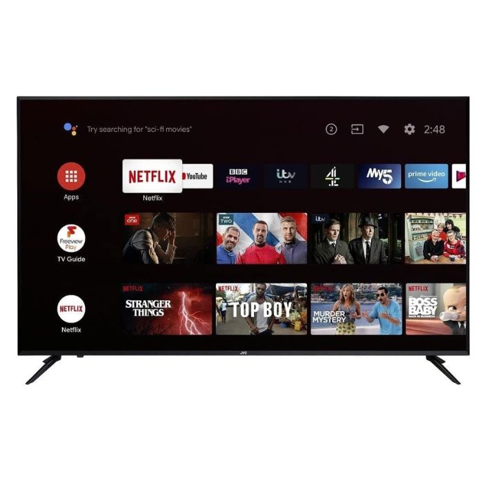 JVC 50 Inch, 4K UHD, Smart Android  TV, 50N7105