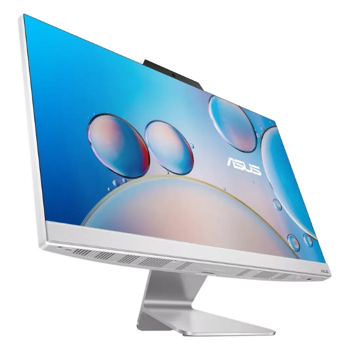Asus All-in-One Desktop PC, 23.8inch FHD NanoEdge Touch Display, Intel Core i7-1355U Processor, 16GB RAM, 1TB SSD, Windows 11 Home, English & Arabic Wireless Keyboard, White