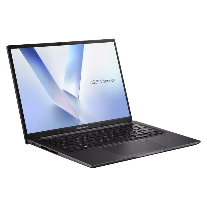 Asus Vivobook 14 Laptop, 14inch WUXGA Display, AMD Ryzen 5 150 Processor, 16GB RAM, 512GB SSD, Windows 11 Home, Indie Black, Backlit English & Arabic Keyboard, 1 Year Warranty