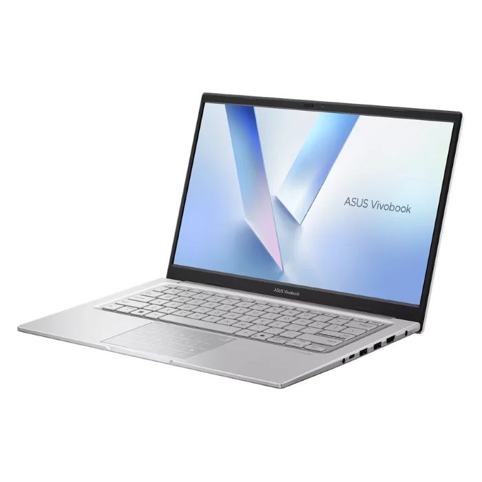 Asus Vivobook 14 Laptop, 14inch FHD Display, Intel Core 5 120U Processor, 8GB RAM, 512GB SSD, Windows 11 Home, Cool Silver, Backlit English & Arabic Keyboard, 1 Year Warranty