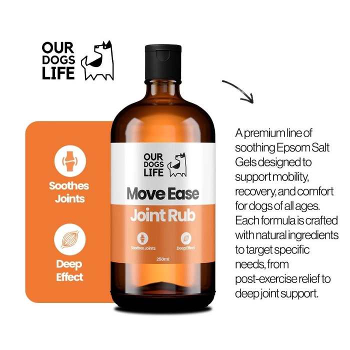 Dogslife Epsom Salt Gel MoveEase Joint Rub 250ml