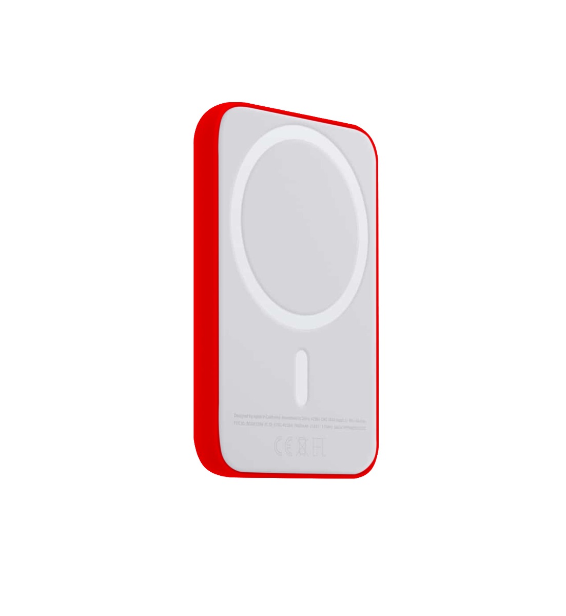 Merlin Craft Apple Magsafe Battery Pack Red Matte - UAE Delivery Only
