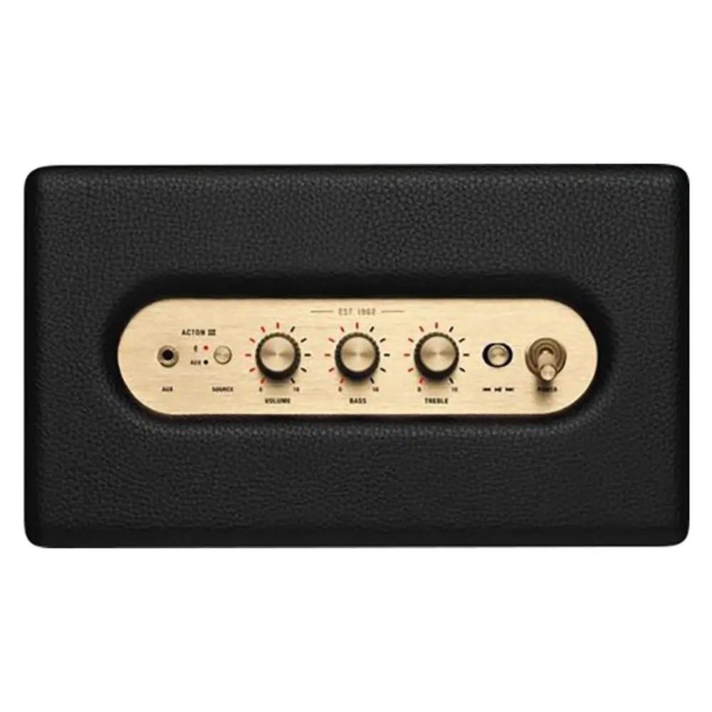 Marshall Acton IV, with multi-speaker connectivity Wireless Bluetooth Speaker- Black