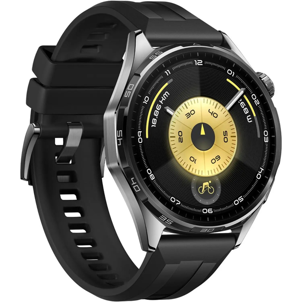 Huawei Watch GT 6, Atum Fluoro Smartwatch, 46mm- Black 