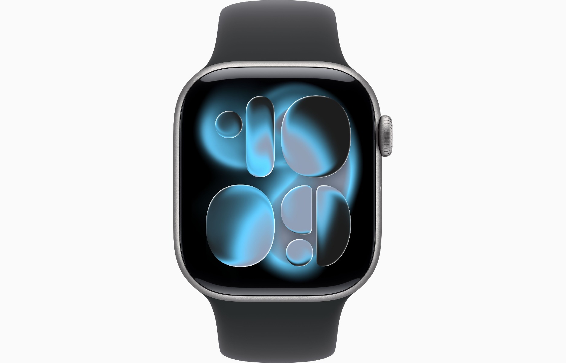 Apple Watch Series 11, GPS, 42mm, Space Gray Aluminum Case with Black Sport Band - M/L