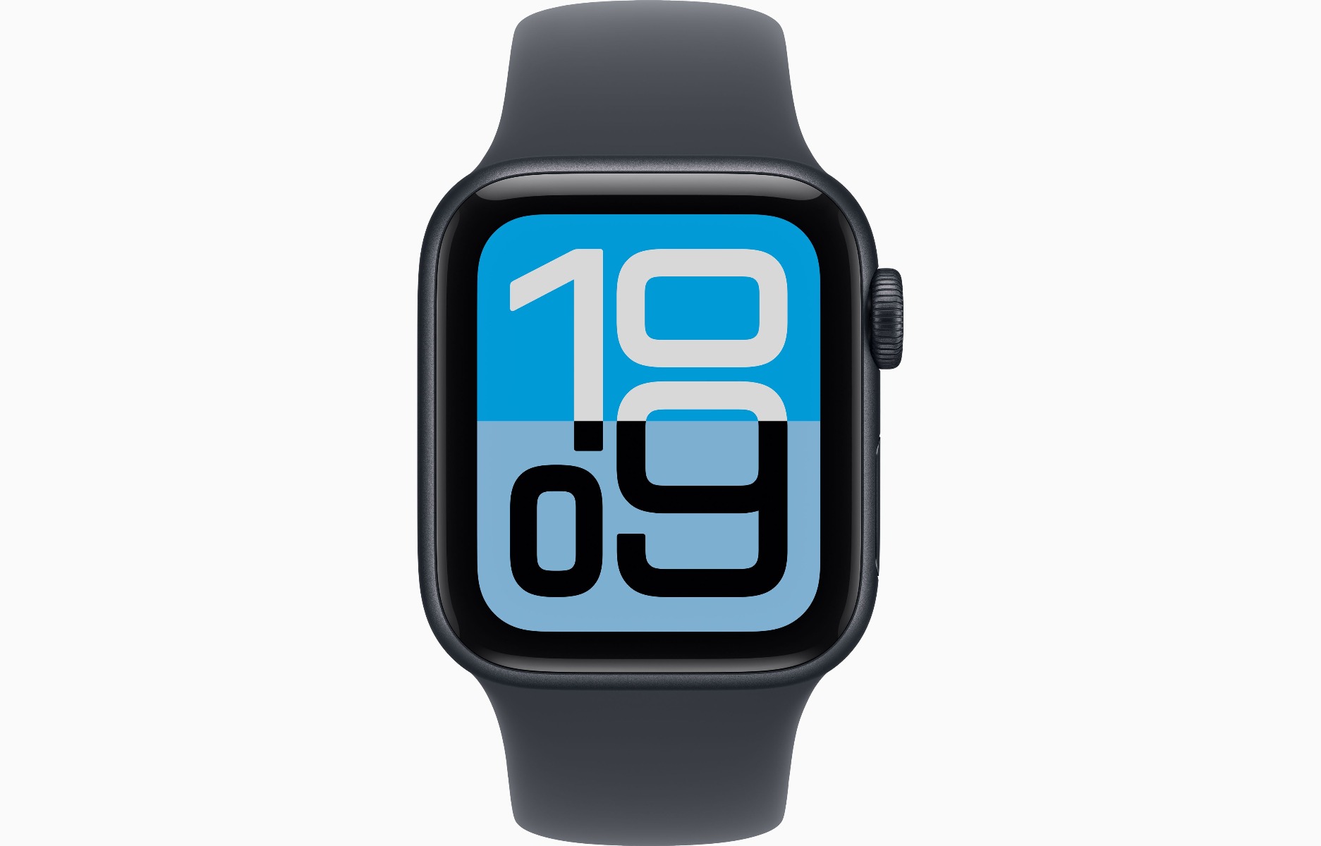 Apple Watch SE 3, GPS, 44mm, Midnight Aluminum Case with Midnight Sport Band