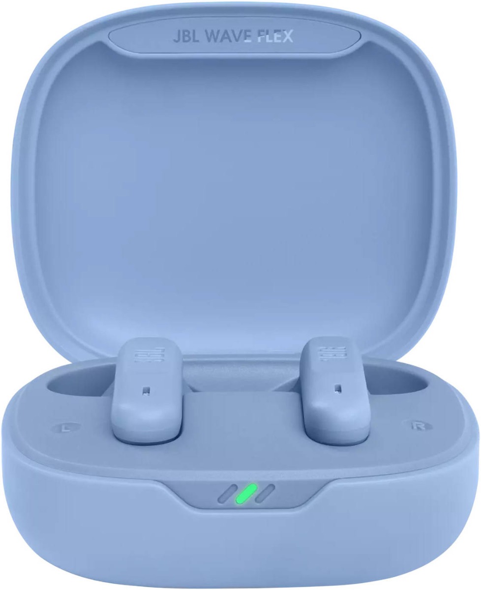 JBL Wave Flex In-Ear Wireless Earphones, Built-in Microphone- Blue