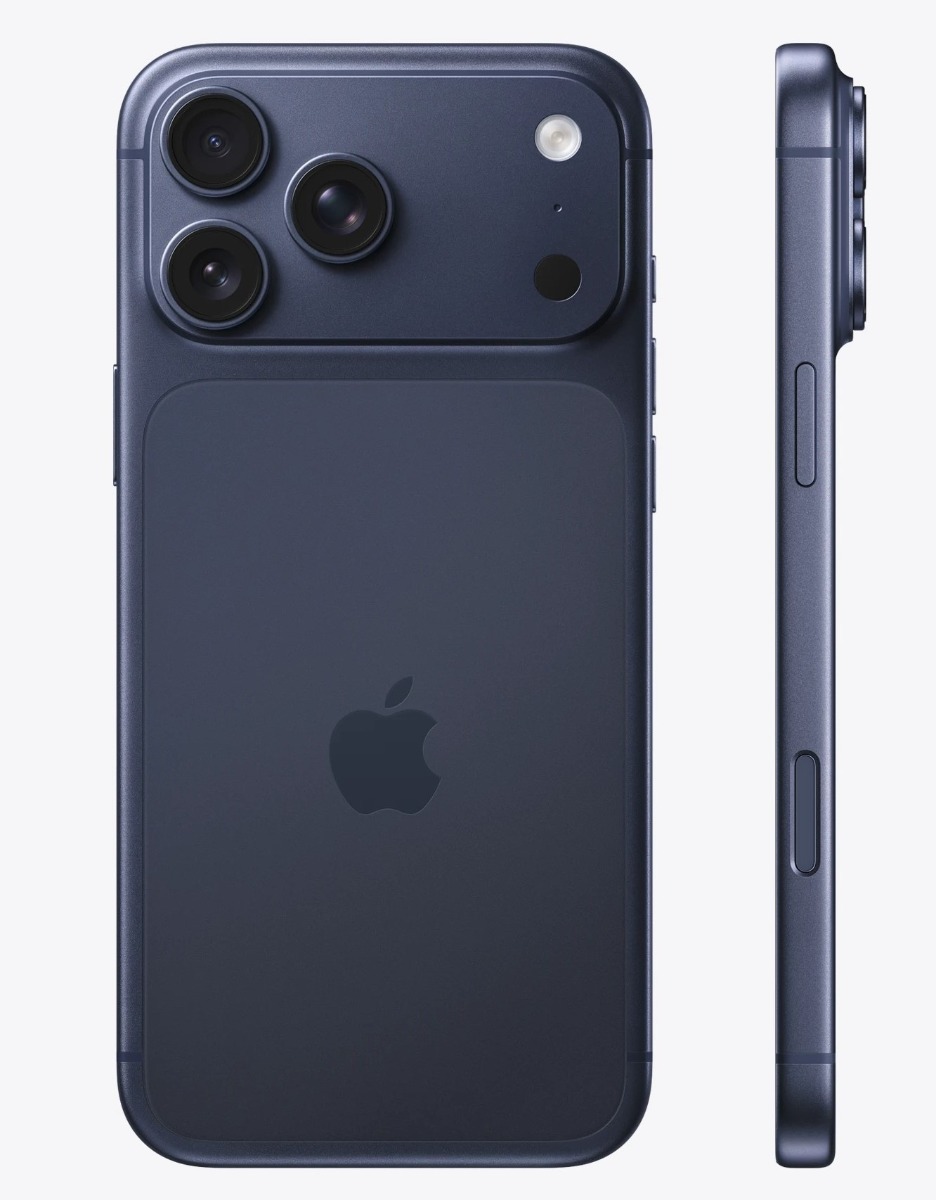 Apple iPhone 17 Pro (UAE Dual eSIM), 6.3 Inch, 1TB, 12GB, Deep Blue (Apple Warranty)