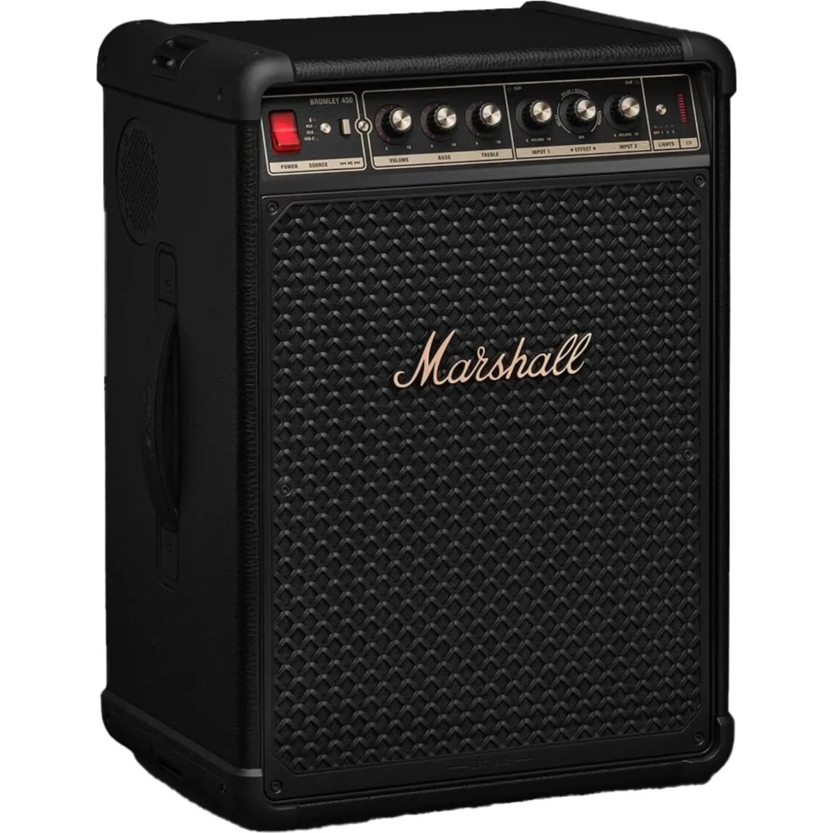 Marshall Bromley 450, Party Bluetooth Speaker- Black/Brass