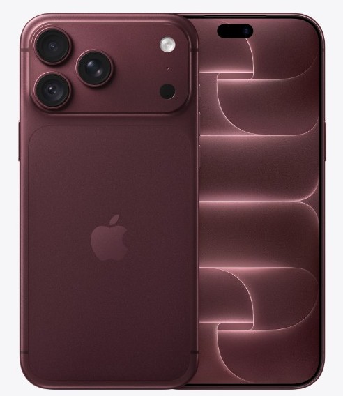 Apple iPhone 18 Pro Max (HK Version Non- Active), 6.9 Inch, 1TB, 12GB, Burgundy (One Esim & One Physical Sim)