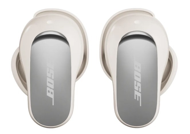Bose QuietComfort Ultra Gen 2 Wireless Active Noise‑Cancelling Earbuds- White Smoke