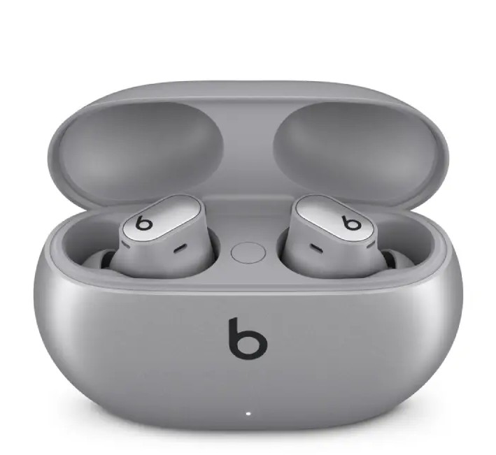 Beats Studio Buds +, True Wireless Noise Cancelling Earbuds- Cosmic Silver