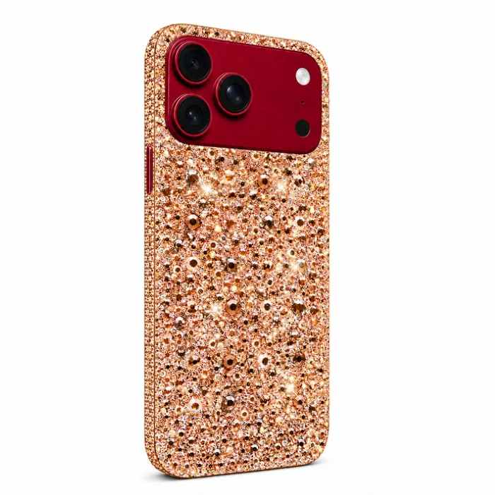 Merlin Craft Customized iPhone 18 Pro (Esim), 6.3 Inch, 1TB, 12GB, Crystal Orange Burgundy