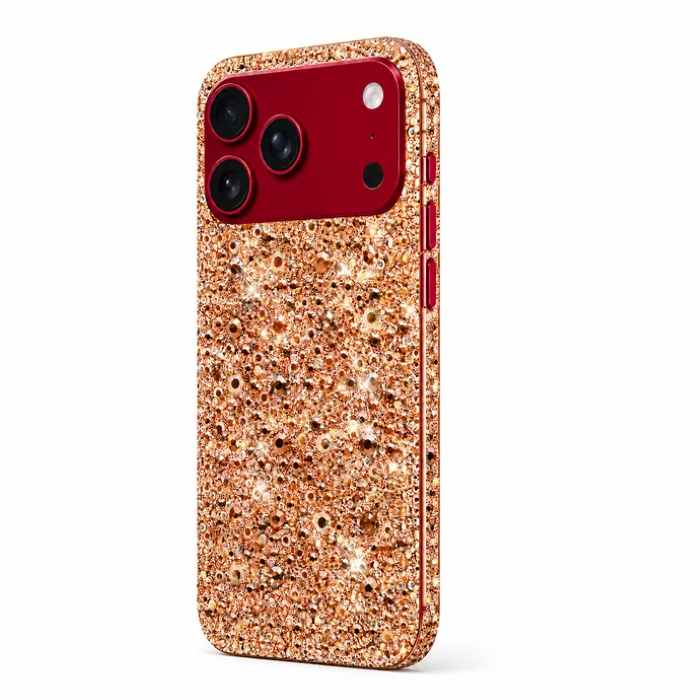 Merlin Craft Customized iPhone 18 Pro Max (Esim), 6.9 Inch, 1TB, 12GB, Crystal Orange Burgundy