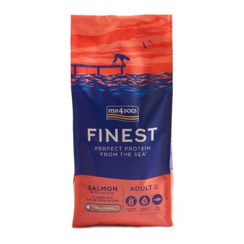 Fish4Dogs Finest Salmon Small Kibble Adult Dry Dog Food 1.5Kg