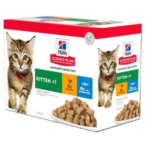 Sp Kitten Multipack (Chicken, Ocean Fish) Pouch - 85G
