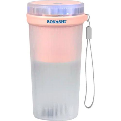 Sonashi Rechargeable Portable Blender Peach - SPB-194
