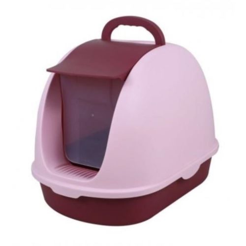 Pawsitiv Emma Easy Clean Litter Box Elegant MSP-007 Pink